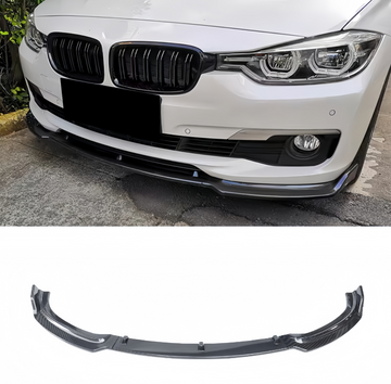 For 2013-2018 BMW 3 Series F30 F31 NON M-Sport Front Lip Splitter Fits Sportline Carbon Fibre Look